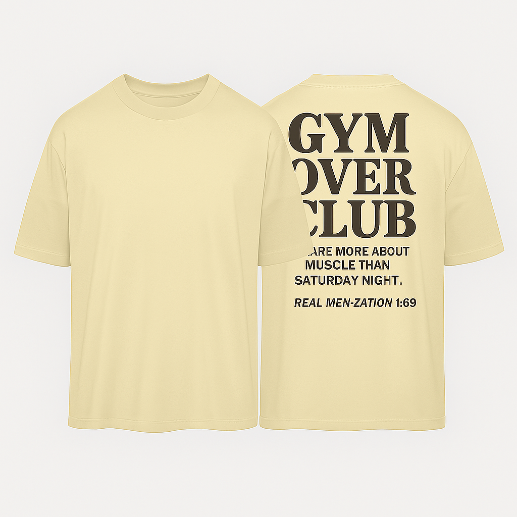 GYM OVER CLUB | Oversized T-Shirt